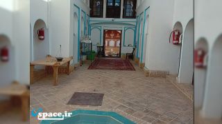 نمای محوطه اقامتگاه بوم گردی صادقی کاشان - اصفهان