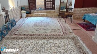 نمای داخلی اتاق کافه اقامتگاه بوم گردی صادقی کاشان - اصفهان